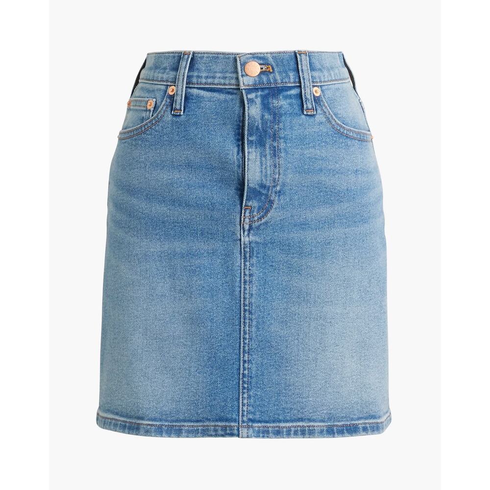 NWT J. Crew Denim Mini Skirt Size 14
